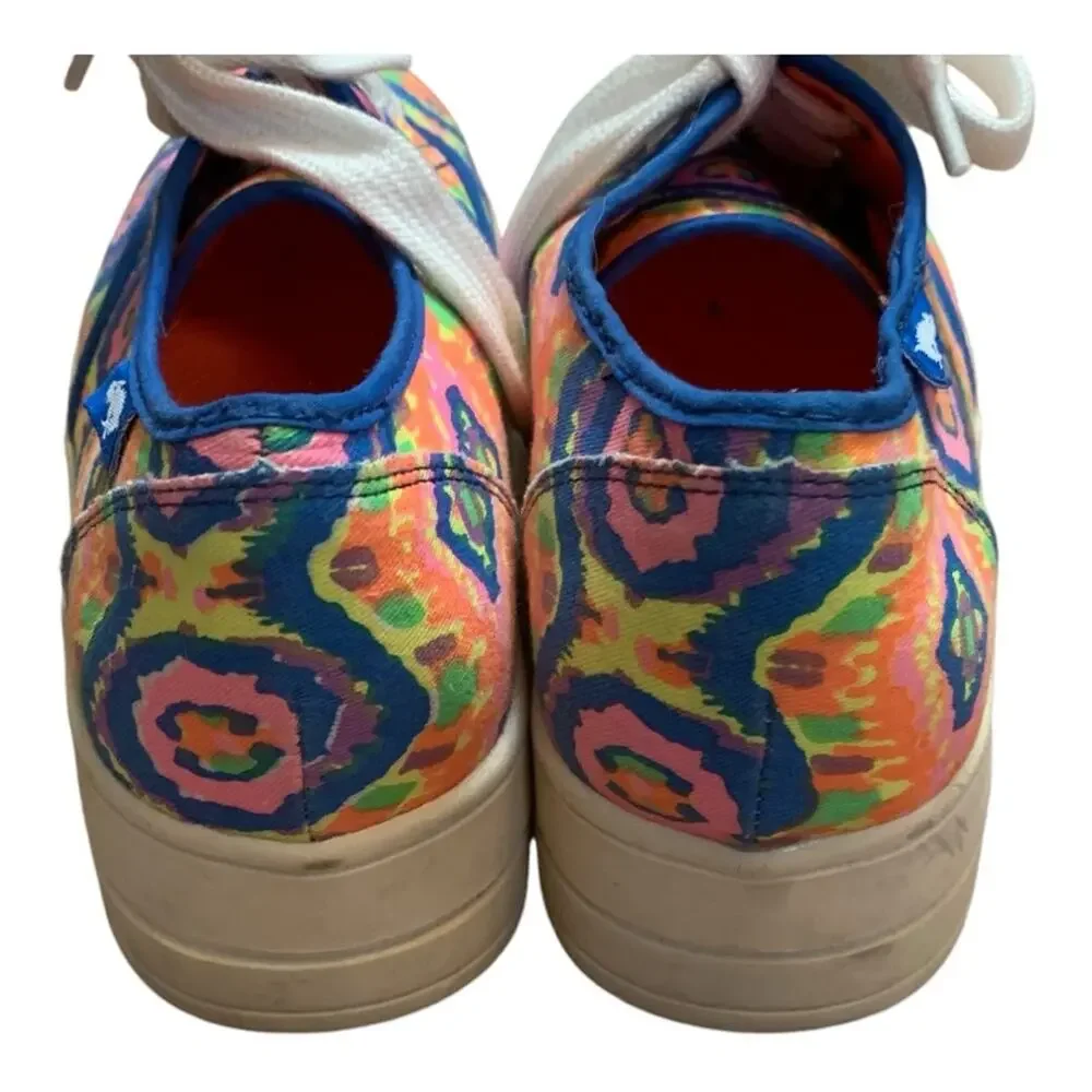 Rocket Dog women's size 8 electric boogie cotton platform sneakers
